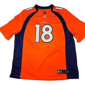 Peyton Manning Denver Broncos NFL Nike Authentic Orange Jersey XXL